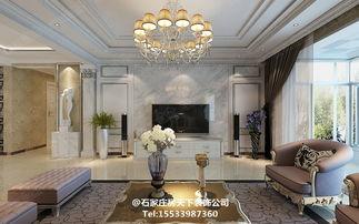 盛(sheng)邦大(da)都(dou)會(hui)三(san)居室139㎡簡歐風(feng)格(ge)裝(zhuang)修效果圖 石家莊房天下裝(zhuang)飾公(gong)司