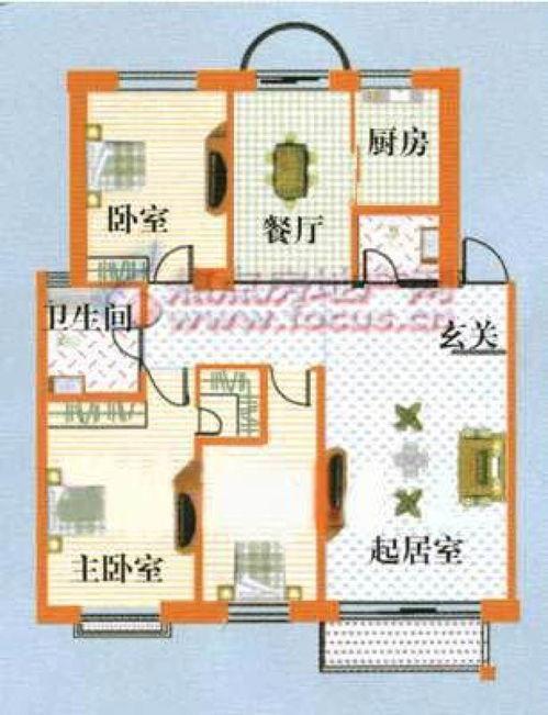 億海盛都億(yi)海盛都3室 2廳(ting) 1衛 115.56平(ping)方米 億海盛都戶(hu)型圖(tu)