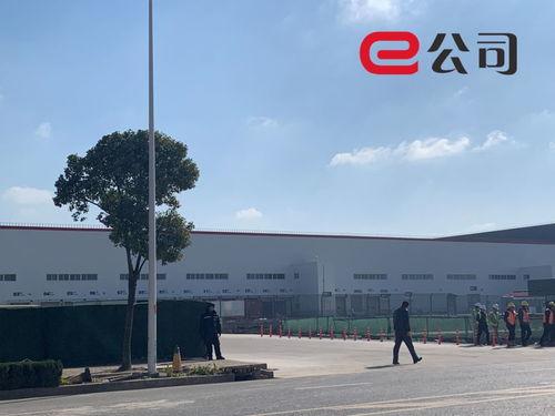 實探特斯(si)拉上(shang)海(hai)工(gong)廠 半(ban)小(xiao)時拉走36輛model 3