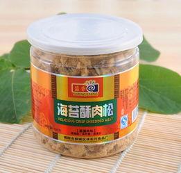 純(chun)天然(ran)健(jian)康新(xin)選擇(ze) 盛香100克泰(tai)國(guo)風味海(hai)苔營養酥(su)肉松(song)